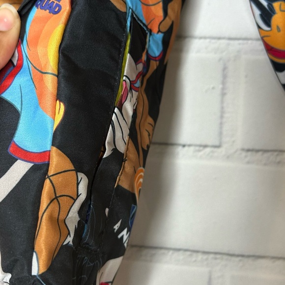 Members Only Kids Space Jam Mash Up Windbreaker size 6 - Picture 6 of 7